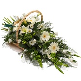 Luxury White Flower Basket